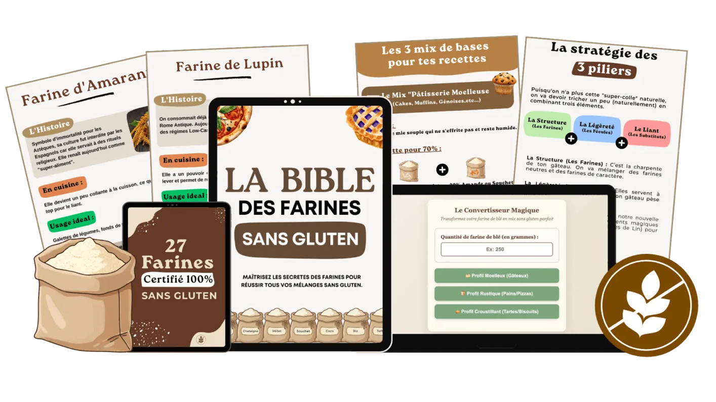 La Bible des Farines Sans Gluten